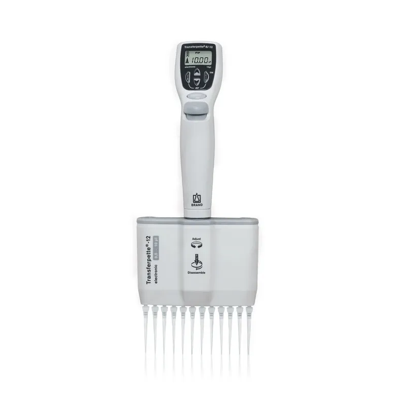 <p>Transferpette<sup>&reg;</sup>&nbsp;electronic pipettes combines the globally proven properties of mechanical piston operated air displacement pipettes by BRAND with the advantages of an electronic device.</p>